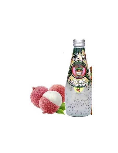 BOISSON GRAIN BASILIC LITCHI THAI TIKI 290ML