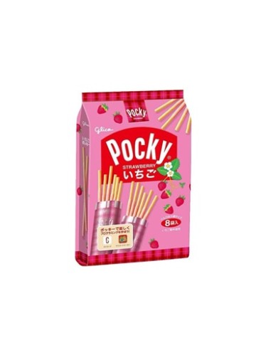 BISCUIT BATON POCKY FRAISE GLICO 93.6G