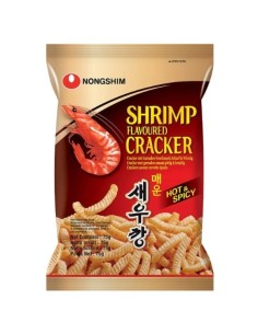 CHIPS CREVETTE EPICEE NONGSHIM 75G*20/CT