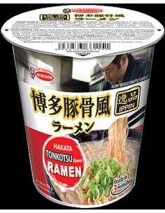 NOUILLE TONKOTSU IPPIN MISO RAMEN  CUP ACECOOK 73G*12/CT
