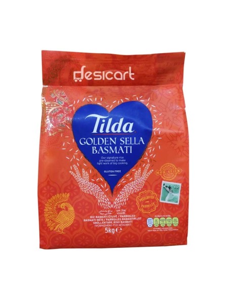RIZ BASMATI TILDA GOLDEN SELLA 5KG