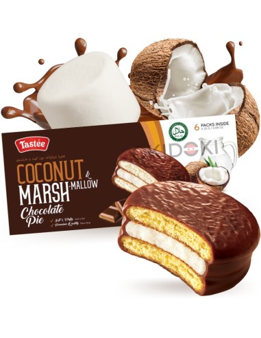 BISCUITS GUIMAUVE CHOCOLAT COCO TASTEE 150G