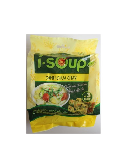 SOUPE INST AIGRE DOUCE VEGETARIENNE ISOUP 50G