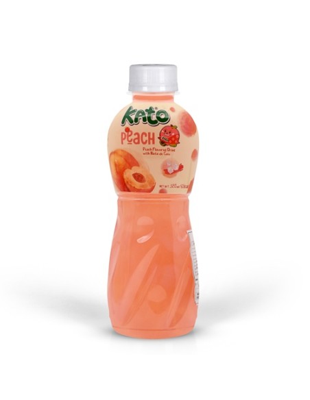 BOISSON PECHE AU NATA DE COCO KATO 320ML*24/CT