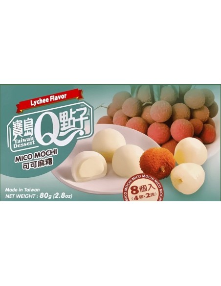 MOCHI MICO LITCHI TAIWAN DESSERT 80G