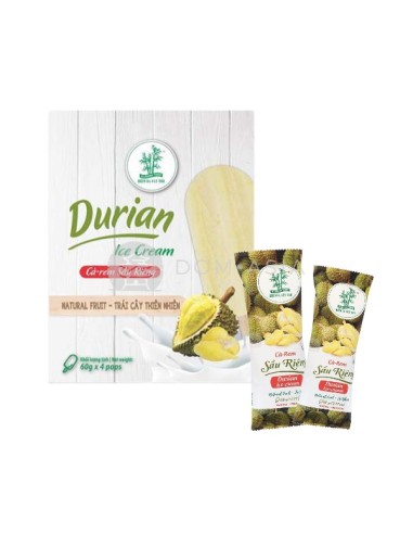 GLACE DURIAN BAMBOU 60G*4/BOITE