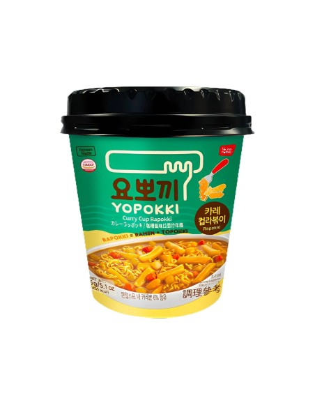 RAMEN YOPOKKI CURRY CUP YOUNG POONG 145G*16/CT