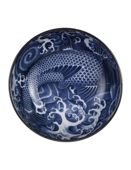 ASSIETTE POISSON BLEU TOKYO DESIGN 900ML