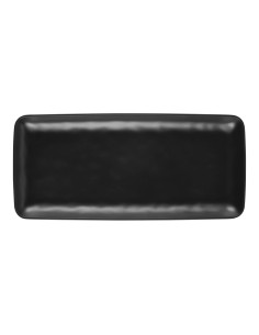 ASSIETTE NOIR JAPON 1PIECE (31X23X3CM)
