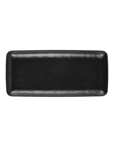 ASSIETTE NOIR JAPON 1PIECE (31X23X3CM)
