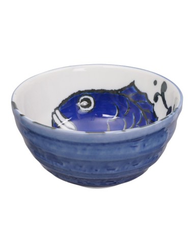 BOL POISSON BLEU TOKYO DESIGN 500ML