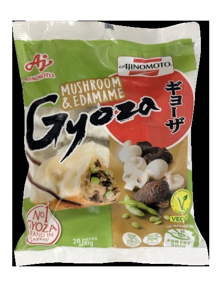 GYOZA CHAMPIGNON EDAMAME AJINOMOTO 400G*12/CT
