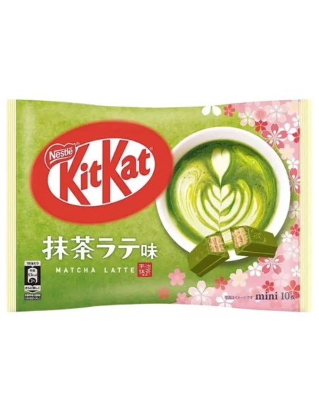 KITKAT JAPON  MATCHA LATTE NESTLE 116G