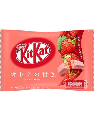 KITKAT JAPON MINI FRAISE NESTLE 145G