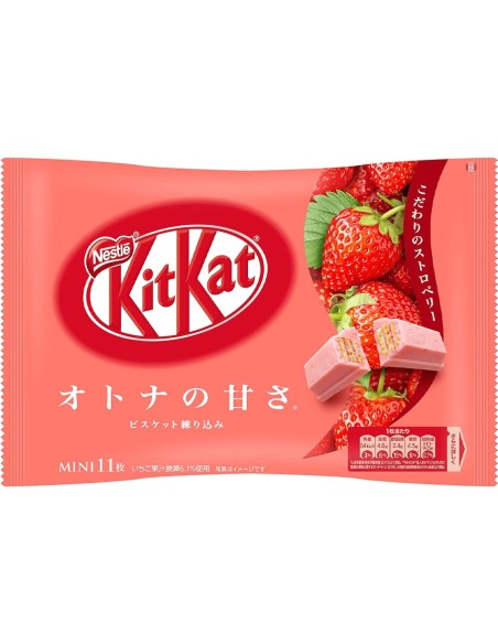 KITKAT JAPON MINI FRAISE NESTLE 145G