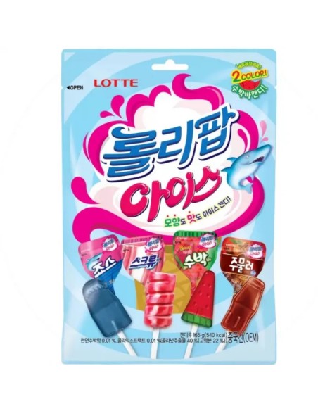LOTTE MIXED LOLLIPOP COREE 132G*14/CT
