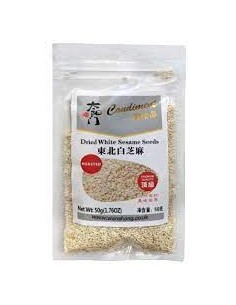 GRAIN SESAME BLANC CONDIMENT TYM 50G*30/CT