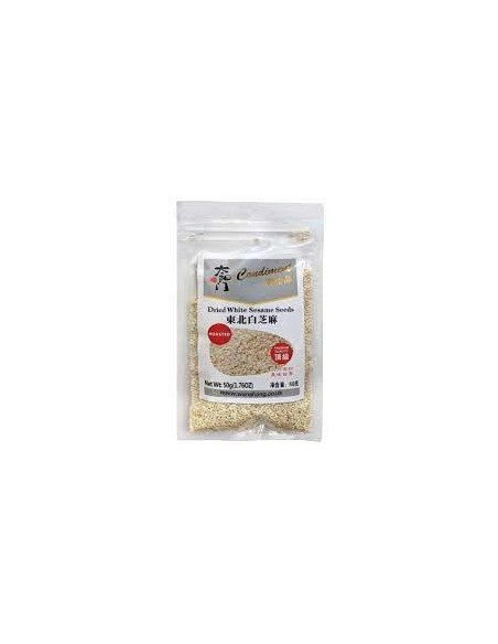 GRAIN SESAME BLANC CONDIMENT TYM 50G*30/CT