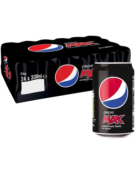PEPSI MAX ZERO SUCRE 330ML