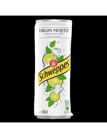 SCHWEPPES MOJITO CANETTE 33CL
