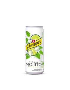 SCHWEPPES MOJITO CANETTE 33CL*24/CT