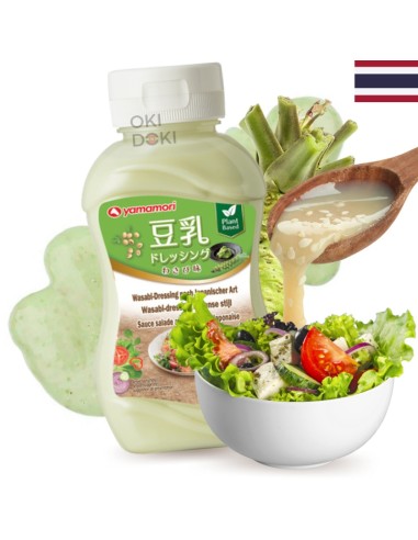 SAUCE SALADE LAIT SOJA WASABI YAMAMORI 200ML
