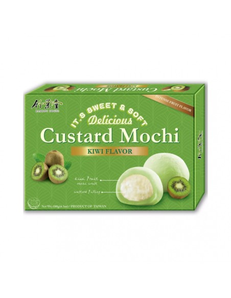 MOCHI CUSTARD KIWI BAMBOO HOUSE 180G