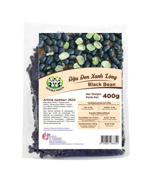 HARICOT SOJA NOIR-DAU DEN XANH LONG PANDA 400G*50/CT