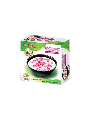 DESSERT BOULETTECHATAIGNE D'EAU TAPIOCA COCO OCHA 160G*12/CT