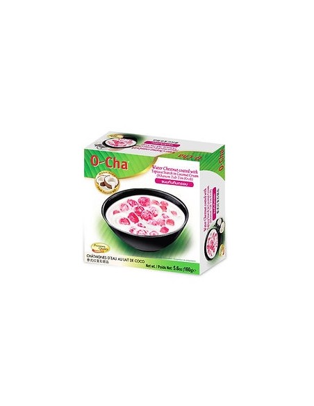 DESSERT BOULETTECHATAIGNE D'EAU TAPIOCA COCO OCHA 160G*12/CT