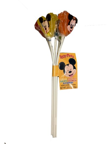 SUCETTE PELOTY DISNEY MICKEY LOLLIPOP 56G