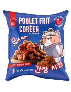 POULET FRIT SOJA MIEL COREEN BUDJI 350G*12/CT