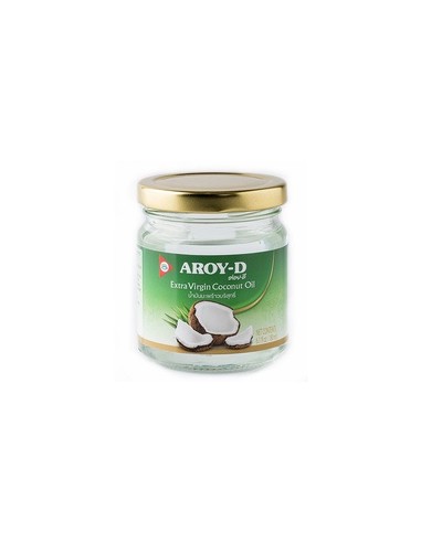 HUILE VIERGE COCO AROY-D 180ML*12/CT