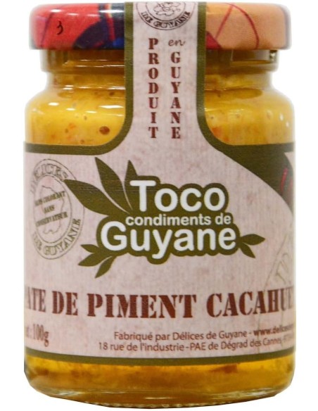 PATE PIMENT CACAHUETE TOCO 100G