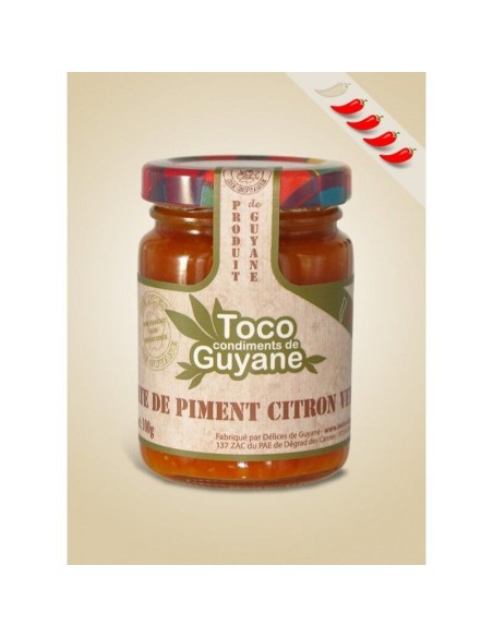PATE PIMENT CITRON VERT TOCO 100G