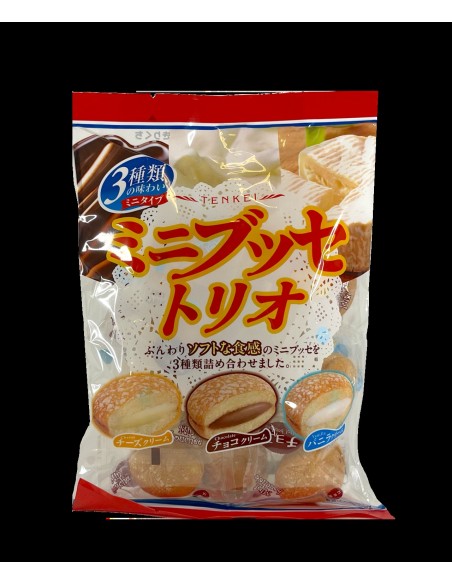GATEAU MINI BOUCHEE TRIO TENKEI JAPON 130G