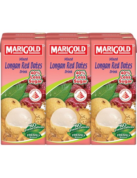 BOISSON LONGAN DATTE ROUGE MARIGOLD 250ML