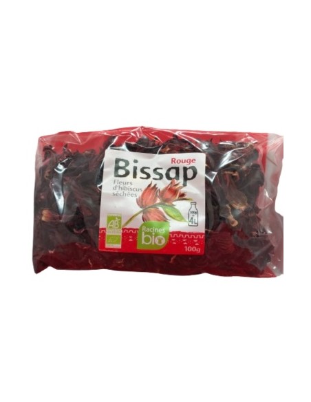 FLEUR HIBISCUS BISSAP ROUGE BIO 100G*20/CT