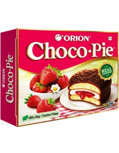 CHOCO PIE FRAISE ORION 216G