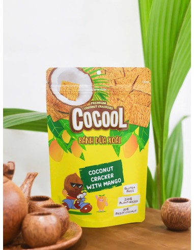 CRACKERS COCO MANGUE COCOOL VIET NAM 80G