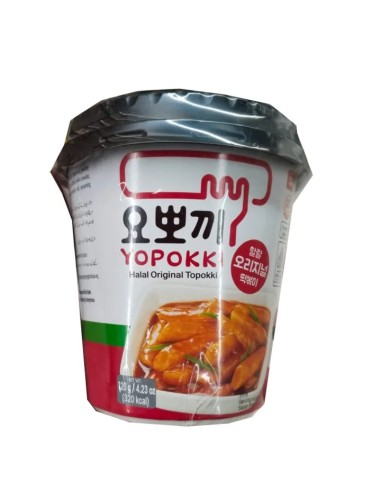TTEOKBOKKI TOPOKKI ORIGINAL HALAL COREE 120G