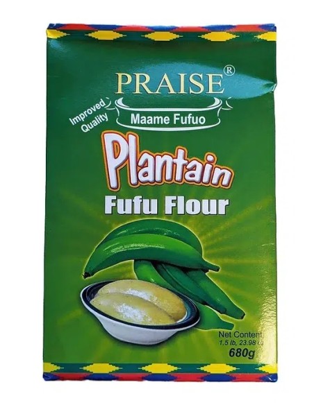 FARINE FUFU PLANTAIN PRAISE 680G