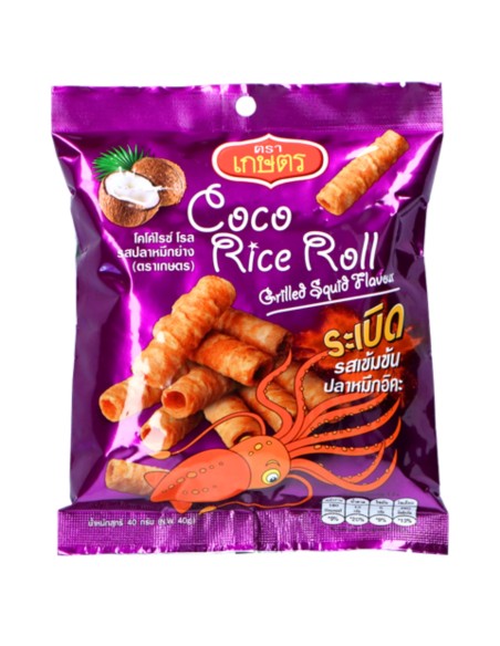 ROULEAUX COCO CREVETTE RICE ROLL KASET 40G