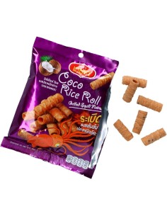ROULEAUX COCO CALAMAR GRILLE RICE ROLL KASET 40G