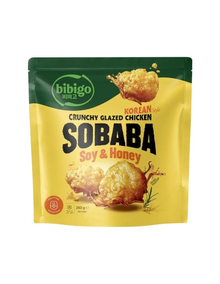 POULET FRIT SOBABA SOJA MIEL BIBIGO 250G*10/CT