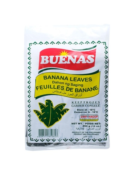 FEUILLE BANANIER CONGELE BUENAS 454G