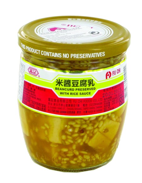 PATE SOJA TOFU FU CHI EN CONSERVE 400G