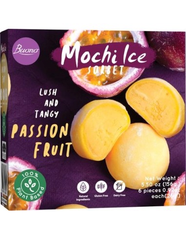 MOCHI GLACE FRUIT PASSION BUONO 156G*12/CT