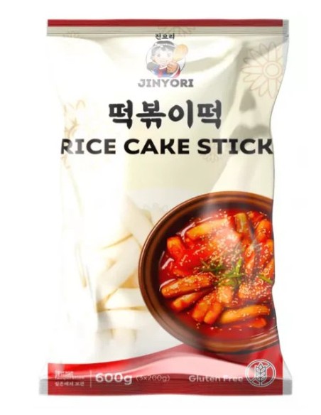GATEAU RIZ BATONNET TTEOKBOKKI JINYORI (200G*3)/SACHETS*12/CT