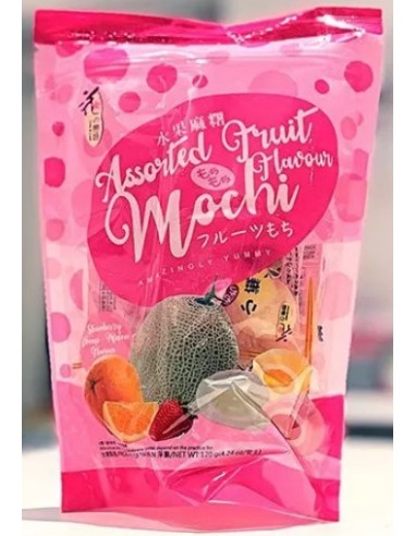 ASSORTIMENT FRUIT MOCHI LOVEetLOVE 120G*12/CT